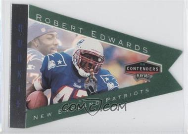 1998 Playoff Contenders - Pennants - Green #58 - Robert Edwards