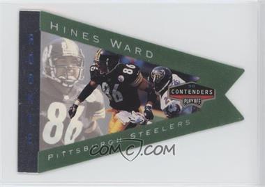 1998 Playoff Contenders - Pennants - Green #77 - Hines Ward