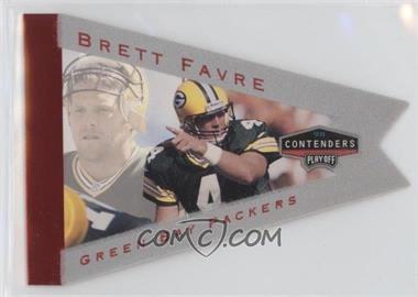 1998 Playoff Contenders - Pennants - Grey #37 - Brett Favre