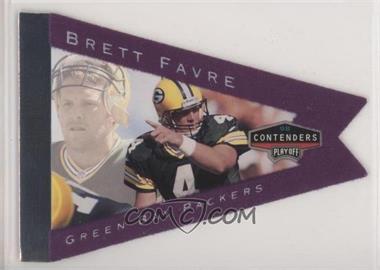 1998 Playoff Contenders - Pennants - Purple #37 - Brett Favre