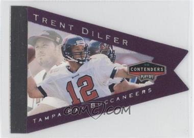 1998 Playoff Contenders - Pennants - Purple #93 - Trent Dilfer