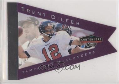 1998 Playoff Contenders - Pennants - Purple #93 - Trent Dilfer