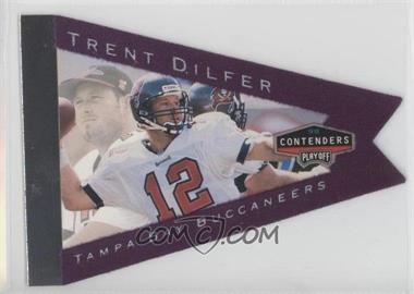 1998 Playoff Contenders - Pennants - Purple #93 - Trent Dilfer