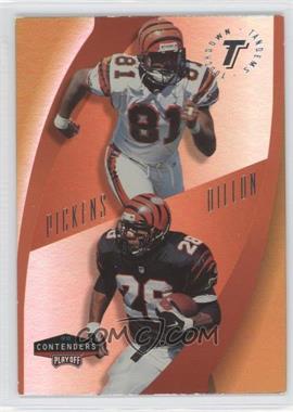 1998 Playoff Contenders - Touchdown Tandems #20 T - Carl Pickens, Corey Dillon