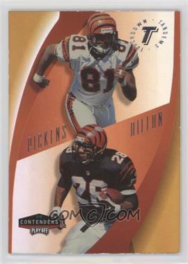 1998 Playoff Contenders - Touchdown Tandems #20 T - Carl Pickens, Corey Dillon
