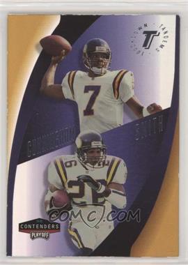 1998 Playoff Contenders - Touchdown Tandems #22 T - Robert Smith, Randall Cunningham