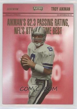 1998 Playoff Momentum Retail - Headliners - Red #R4 - Troy Aikman