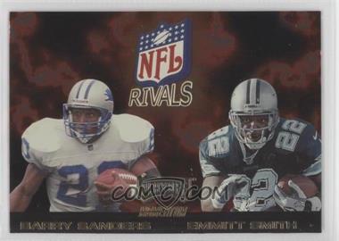 1998 Playoff Momentum Retail - Rivals #R3 - Barry Sanders, Emmitt Smith