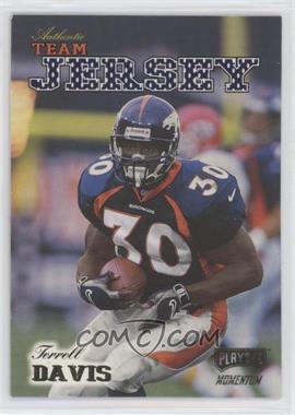 1998 Playoff Momentum Retail - Team Jerseys - Home Jerseys #R22 - Terrell Davis [EX to NM]