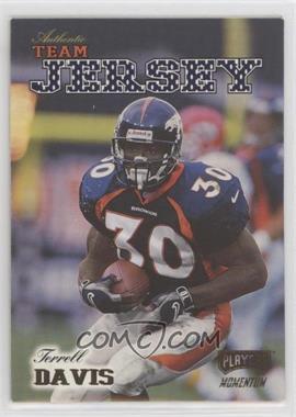 1998 Playoff Momentum Retail - Team Jerseys - Home Jerseys #R22 - Terrell Davis [EX to NM]