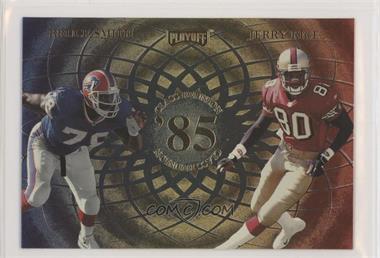 1998 Playoff Momentum SSD - Class Reunion Quads - Jumbo #FRRS - Doug Flutie, Jerry Rice, Andre Reed, Bruce Smith
