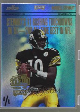 1998 Playoff Momentum SSD - Headliners - Super Bowl XXXIII #9 - Kordell Stewart /1 [Noted]