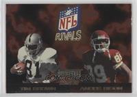 Tim Brown, Andre Rison