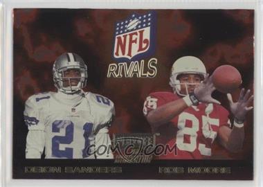 1998 Playoff Momentum SSD - Rivals #18 - Deion Sanders, Rob Moore