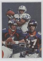 Glyn Milburn, John Elway, Ed McCaffrey