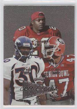 1998 Playoff Prestige - Alma Maters #18 - Garrison Hearst, Terrell Davis, Robert Edwards