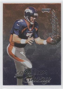 1998 Playoff Prestige - [Base] #1 - John Elway