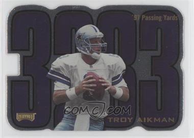 1998 Playoff Prestige - Inside the Numbers - Die-Cut #10 - Troy Aikman