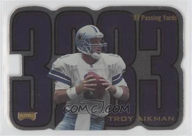 1998 Playoff Prestige - Inside the Numbers - Die-Cut #10 - Troy Aikman