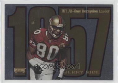 1998 Playoff Prestige - Inside the Numbers #3 - Jerry Rice