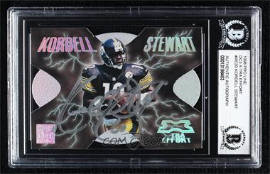 1998 Pro Line DC III - Xtra Effort - Holo #XE20 - Kordell Stewart [BAS BGS Authentic]