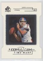 Rookie Time Warp - John Elway #/500