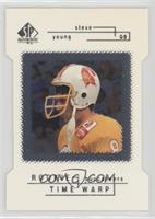Rookie Time Warp - Steve Young [Noted] #/500