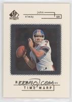 Rookie Time Warp - John Elway #/2,000