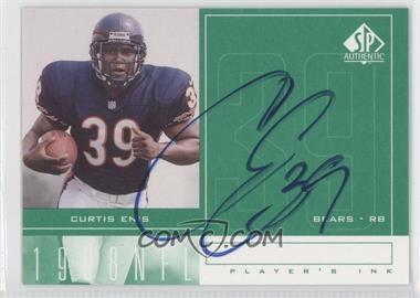 1998 SP Authentic - Player's Ink #CE - Curtis Enis