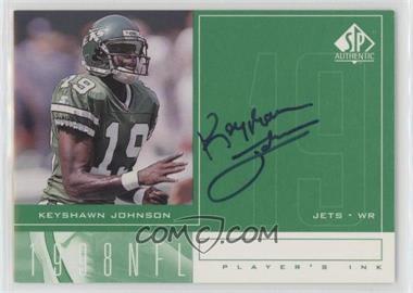 1998 SP Authentic - Player's Ink #KJ - Keyshawn Johnson