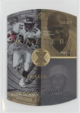 1998 SPx - [Base] - Gold #35 - Ricky Watters [EX to NM]