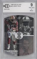 Jerry Rice [BCCG 9 Near Mint or Better]