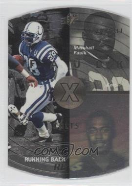 1998 SPx - [Base] - Steel #20 - Marshall Faulk