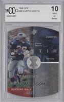 Curtis Martin [BCCG 10 Mint or Better]