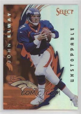 1998 Select - Unstoppable #5 - John Elway