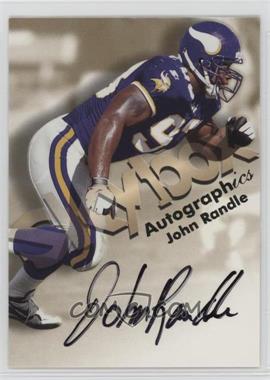 1998 Skybox Premium - Autographics - Black #_JORA - John Randle