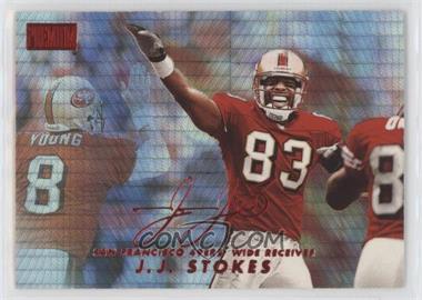 1998 Skybox Premium - [Base] - Star Rubies #182 - J.J. Stokes /50