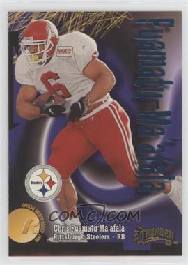 1998 Skybox Thunder - [Base] #232 - Chris Fuamatu-Ma'afala