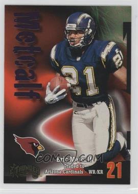 1998 Skybox Thunder - [Base] #44 - Eric Metcalf