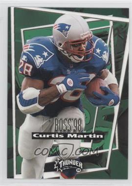 1998 Skybox Thunder - Boss #11 B - Curtis Martin