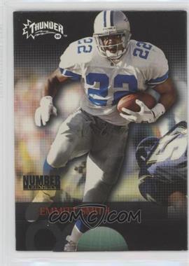 1998 Skybox Thunder - Number Crushers #10 NC - Emmitt Smith