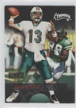 1998 Skybox Thunder - Number Crushers #5 NC - Dan Marino