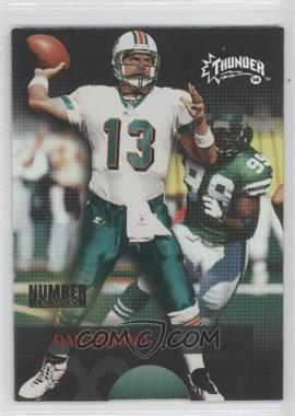 1998 Skybox Thunder - Number Crushers #5 NC - Dan Marino