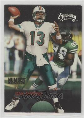 1998 Skybox Thunder - Number Crushers #5 NC - Dan Marino