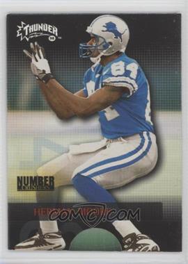 1998 Skybox Thunder - Number Crushers #6 NC - Herman Moore