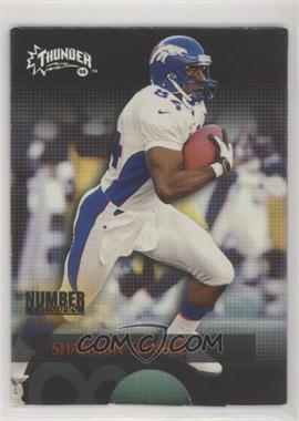 1998 Skybox Thunder - Number Crushers #9 NC - Shannon Sharpe