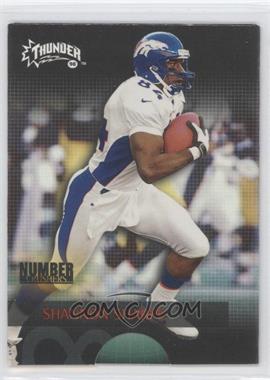 1998 Skybox Thunder - Number Crushers #9 NC - Shannon Sharpe