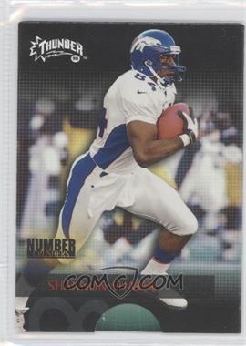 1998 Skybox Thunder - Number Crushers #9 NC - Shannon Sharpe