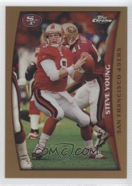 1998 Topps Chrome - [Base] - Refractor #149 - Steve Young