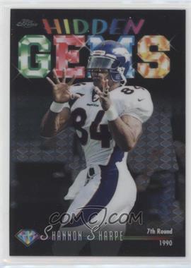 1998 Topps Chrome - Hidden Gems #HG4 - Shannon Sharpe